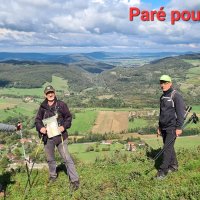 Paré pour la descente